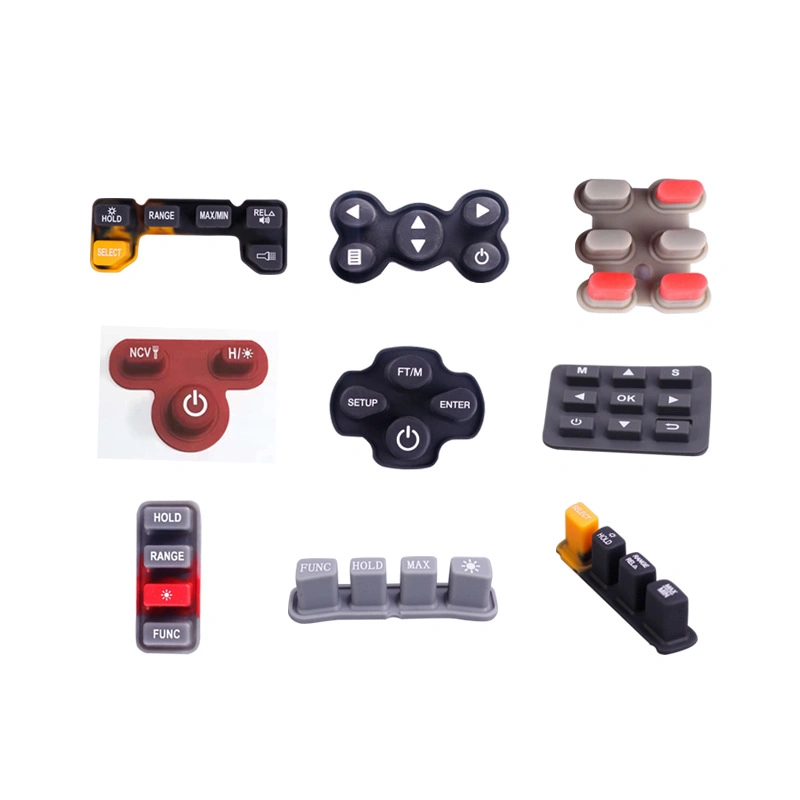 Customized Home Appliance Silicone Buttons