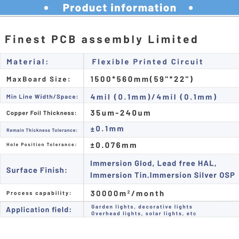 FPC PCB Design Flexible Printed Circuit Board Assembly Manufacturers PCB Substrate Soldering Supplier