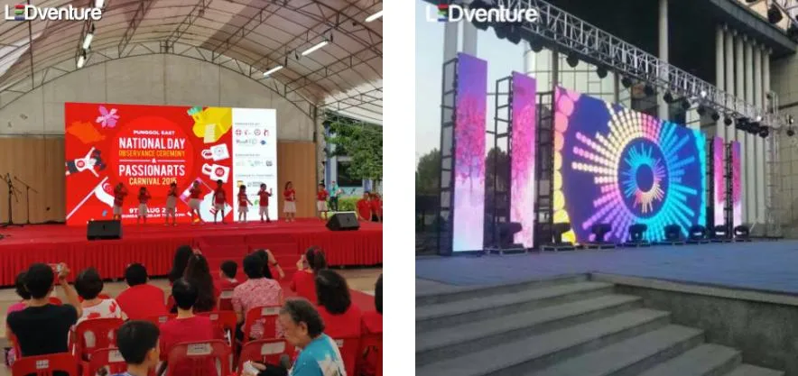 P2.6 Outdoor High Brightness Rental Display Screens LED Module Billborad